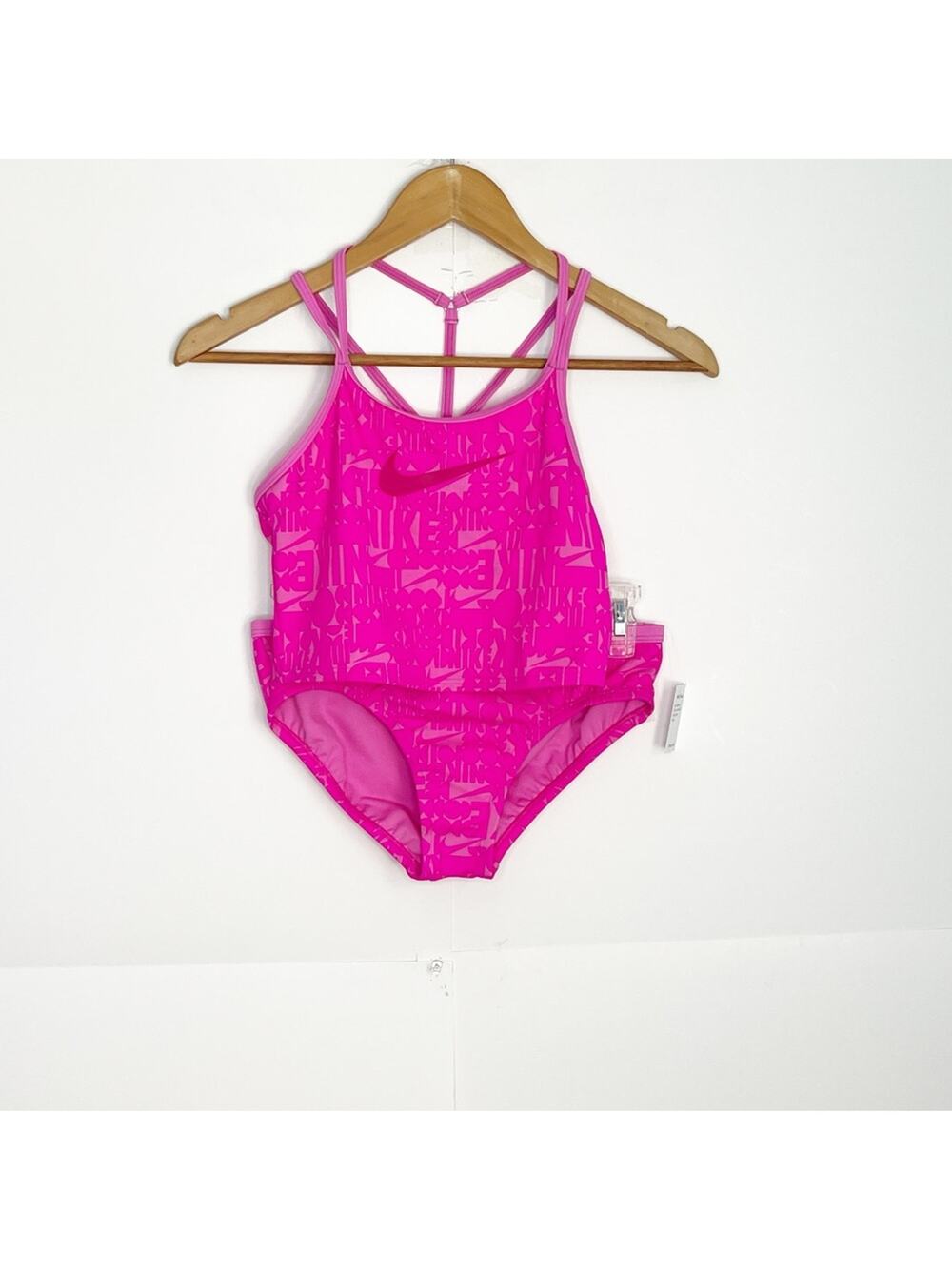 Nike Girls 2 Piece Swim Set Size Large